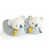 Chaussons avec hochet Doudou et Compagnie Yoca mon petit Koala