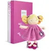 Peluche demoiselle doudou pretty lollipop 28 cm - doudou et compagnie