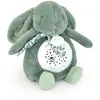 Doudou et Compagnie Veilleuse musicale projections d'étoiles vert sauge (24 cm)