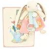 Doudou et Compagnie Doudou Attache Sucette Lapin Rose - Doudou Et Compagnie