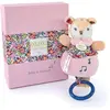 Doudou et Compagnie - Boh'aime - Boîte à Musique Faon - Rose - 20cm