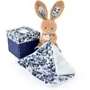 Ensemble doudou avec pantin Lapin Marine Doudou & compagnie Boh'Aime 12 cm TU