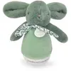 Veilleuse musicale culbuto vert sauge Lapin Doudou (24 cm)