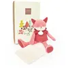 Peluche Sweety renard ROSE Doudou & Compagnie
