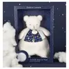 Doudou Ours Clair de lune BLANC Doudou & Compagnie