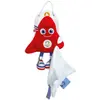 Peluche mascotte JO 2024 avec Doudou - 22 cm