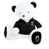 Doudou et Compagnie - Ours Paris 2024 - Ours Premium blanc/noir T.U