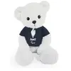 Peluche Doudou et Compagnie Ours équipe de France Blanc