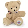 Ours en Peluche Articulé Français Beige Poudré