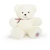 Ours en Peluche Articulé Français Blanc Flocon