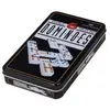 28 Dominos Double 6 Couleurs en Boite Métal