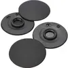 MacWay Lot de 4 patins caoutchouc pour MacBook Pro 13'',15'' et 17''