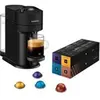 Cafetière à dosettes KRUPS Vertuo Next Nespresso Noir Mat et 52 cap