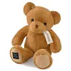 Histoire d'Ours Peluche le Nounours noisette (40 cm)
