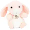 Peluche les doux stretch Lapin ROSE Doudou & Compagnie
