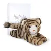 Peluche - HISTOIRE D'OURS - Bengaly le tigre - 25 cm - Marron et beige