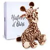 Peluche Lisi la girafe Naturelle 50 cm - Histoire d'Ours