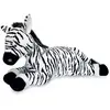 Peluche Zéphir le Zèbre - HISTOIRE D'OURS - 45/59 cm - Blanc - Plush - Peluche