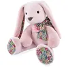 Animal en peluche Histoire d'Ours Copain Câlin Lapin Rose tendre 40 cm