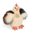 Peluche poule beige - 20CM Beige Histoire d'ours