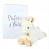 Peluche Histoire d'Ours Cheval allongé Blanc 35/44 cm HO3147