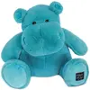 Histoire d'ours Doudou Hippopotame UNITED vert emeraude 40 cm