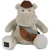Peluche Hippopotame HELLO BROOK beige (38 cm)