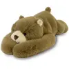 Doudou et Compagnie Peluche ours marron lesté 40 cm