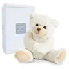 Doudou et Compagnie Histoire d'Ours Peluche Calin'Ours Ivoire 25 cm