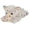 Doudou et Compagnie Histoire d'Ours Peluche Léopard des Neiges 70 cm