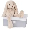 Doudou et Compagnie Peluche lapin beige grand modèle copains câlins - histoire d'ours