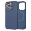 Coque en Silicone WeFix compatible MagSafe pour iPhone 16 Pro Bleu