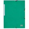 Non communiqué Chemise verte à élastique format A4 - Maxiburo - Lot de 10