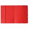 Non communiqué Chemise rouge à élastique format A4 - Maxiburo - Lot de 10