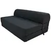 NO NAME - Chauffeuse double unie en coton Noir