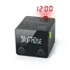 Radio réveil DAB+/FM MUSE M-189 CDB - Double alarme - Projection de l'heure