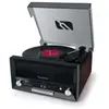Chaine Hifi Muse micro-système CD avec platine vinyle MT-116 WS Noir