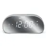Radio-réveil MUSE M 170 CMR - PLL FM - Façade miroir - 20 présélections