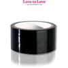 Ruban Love To Love Bond My Desire Latex Noir