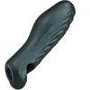 Gaine de pénis 3 en 1 Ryzer Black Plum - Man Wan
