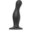 Strap-on-me Dildo-Plug Curvy noir S