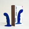 Vibro Tapping dildo wave bleu - Strap on Me