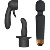 DORCEL Stimulateur/wand avec embouts interchangeables KIT WANDERFUL - Noir 