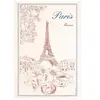 3S. x Home Torchon Tour Eiffel Ecru
