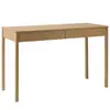 Camif - Bureau décor bois 2 tiroirs Simon CAMIF