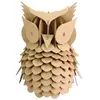 MÉGACRÉA Hibou en carton à assembler