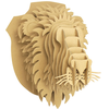 Bi2L MÉGACRÉA Maquette en Carton Trophée Lion 25 x 32 x 24 cm
