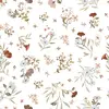 Lilipinso Papier peint Floral Poetry neige (50 cm x 10 m)