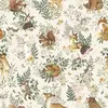 Lilipinso Papier peint intissé Amis de la forêt beige (10 m)