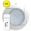 SEAMAID Projecteur plat rgb 90 led avec télécommande SCORPIO